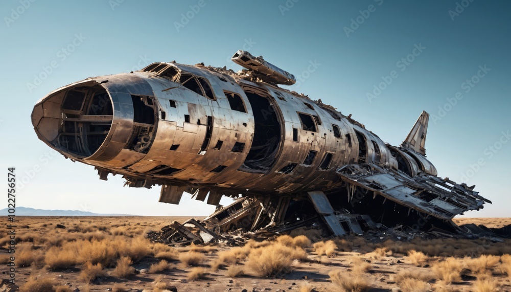 Decaying Spaceship Wreckage Decaying Spaceship Wreckage