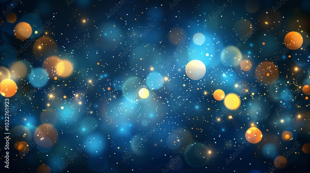 Trendy dark blue wallpaper with abstract bokeh glitter background featuring sparkling lights and circles – perfect for modern interior decoration and digital art projects
Trendy dark blue wallpaper with abstract bokeh glitter background featuring sparkling lights and circles – perfect for modern interior decoration and digital art projects