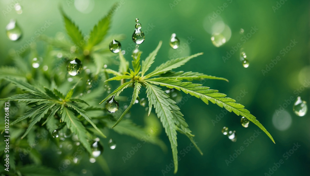 Isolated Green Nature Background Isolated Green Nature Background