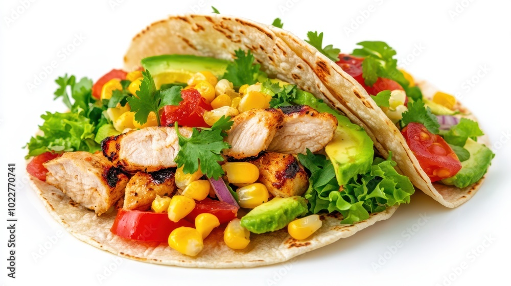 The Delicious Chicken Tacos The Delicious Chicken Tacos