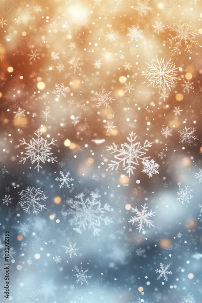 Christmas abstract background with snowflake Christmas abstract background with snowflake
