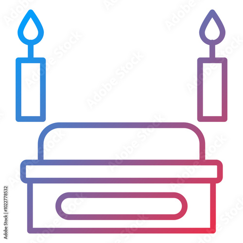 Funeral icon style