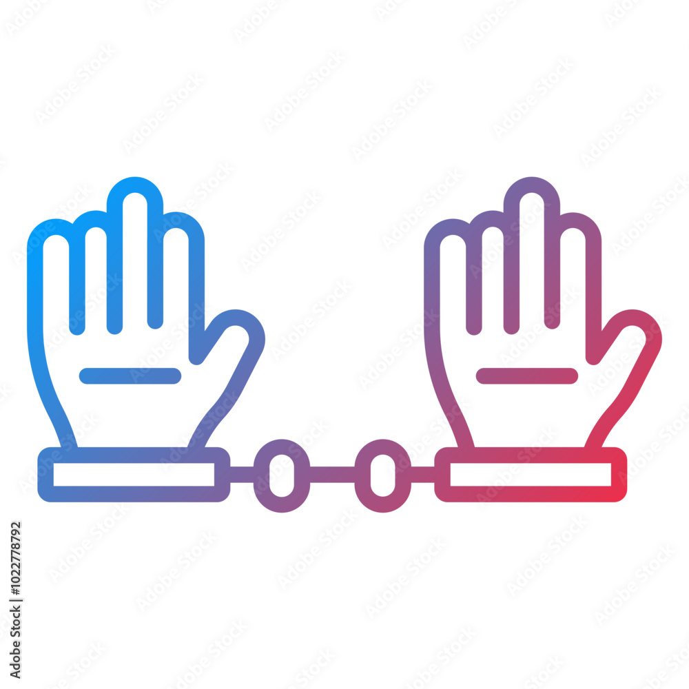 Detain icon style Detain icon style