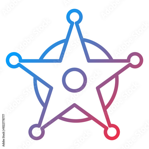 Sheriff icon style