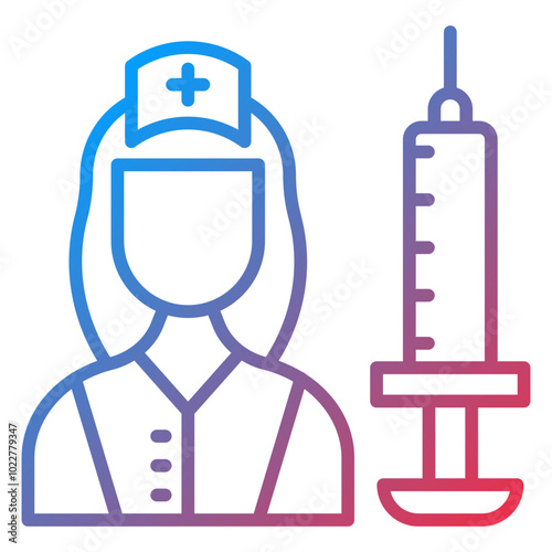 Nurse icon style