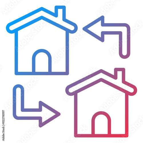 Exchange home icon style