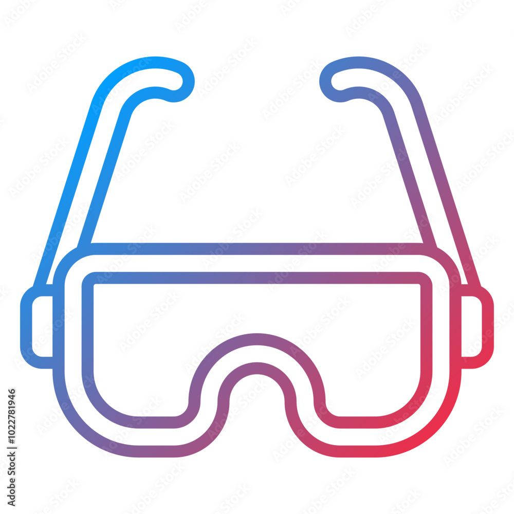 Sunglasses icon style Sunglasses icon style