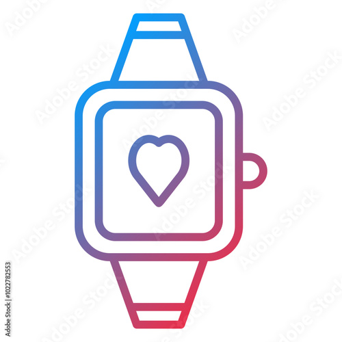 Smart Watch icon style