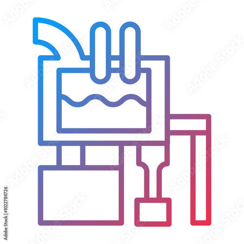 Electric Arc Furnace icon style
