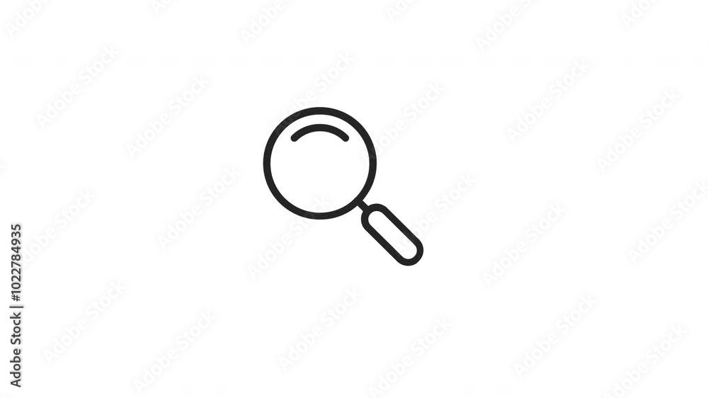 searching icon animated video design searching icon animated video design