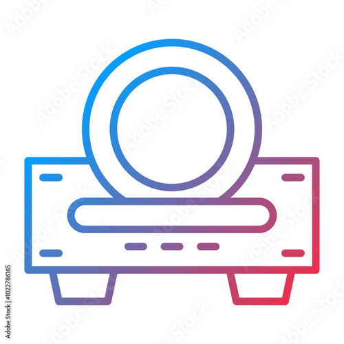 CD Player icon style photo