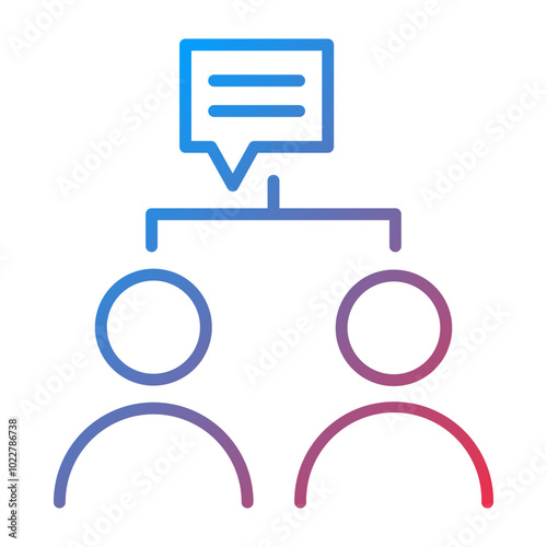 Psychological Counsel icon style