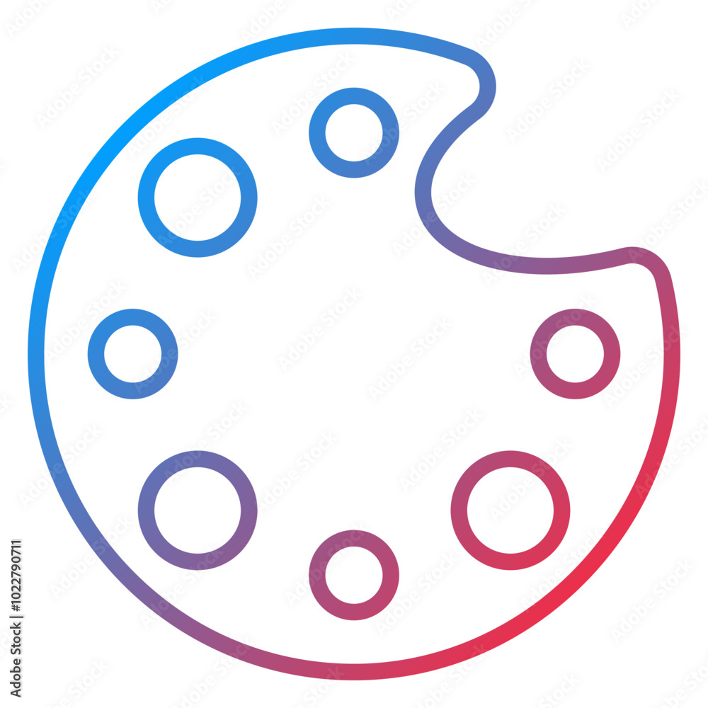 Pallete icon style Pallete icon style