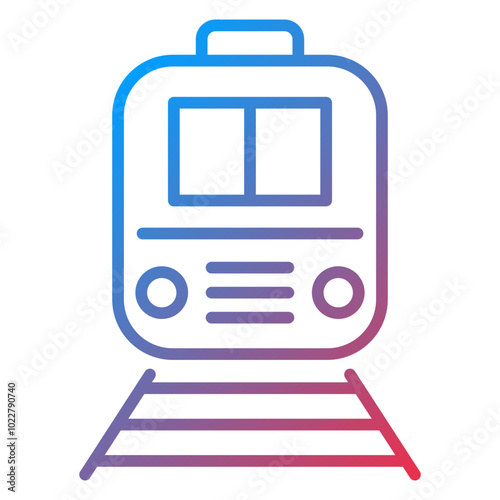 Train icon style