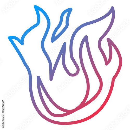 Fire icon style