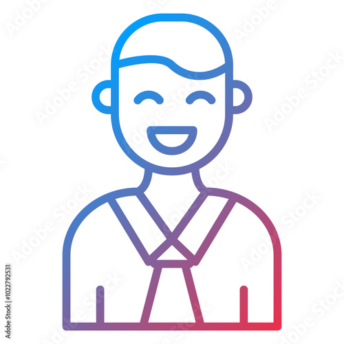 Man icon style