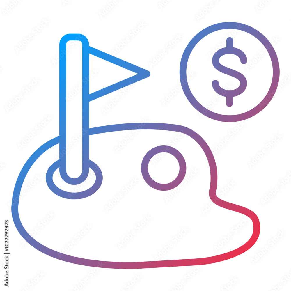 Commercial Course icon style