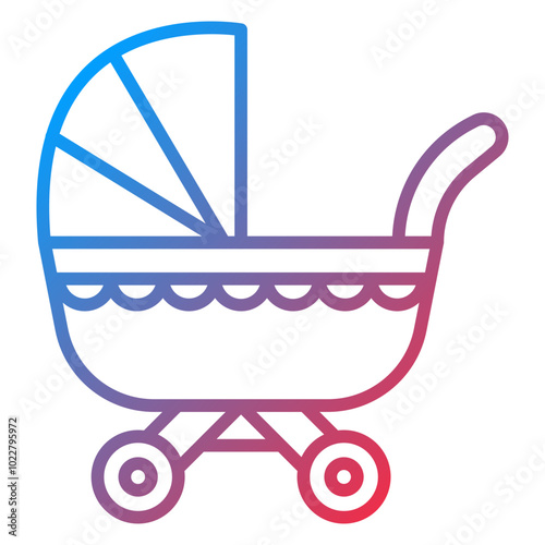 Pram icon style