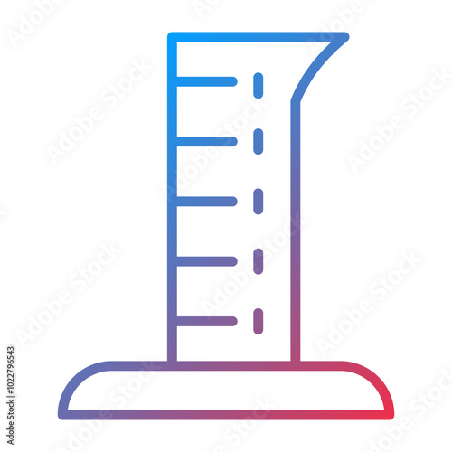 Graduated Cylinder icon style