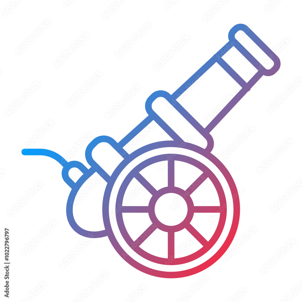 Cannon icon style Cannon icon style