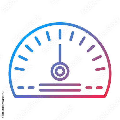 Barometer icon style