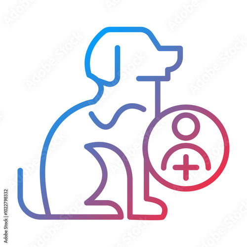 Veterinary icon style