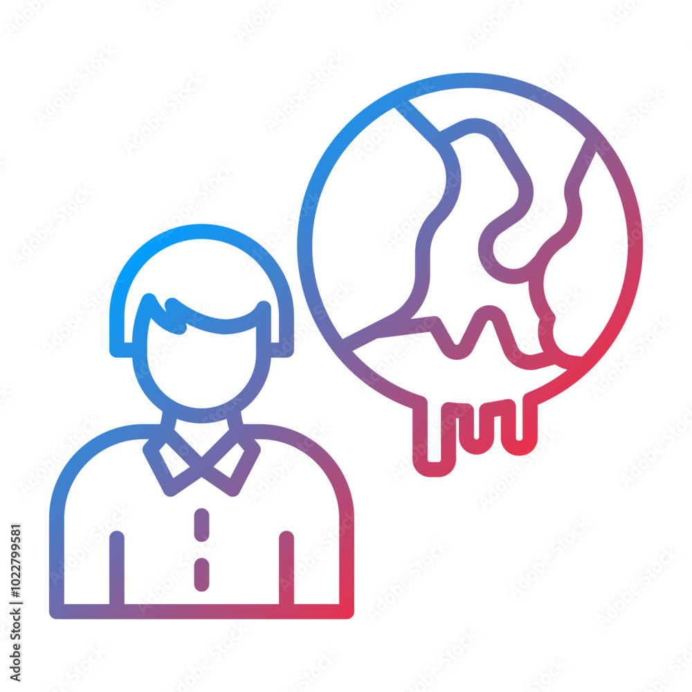 Human Impact icon style Human Impact icon style