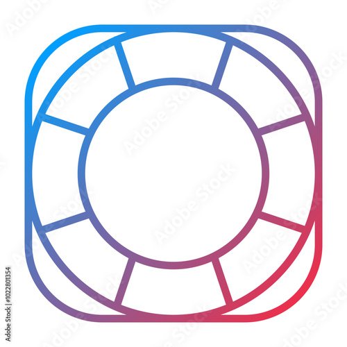 Life Preserver icon style
