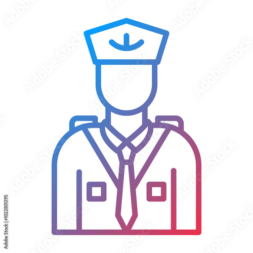 Marine Male icon style
