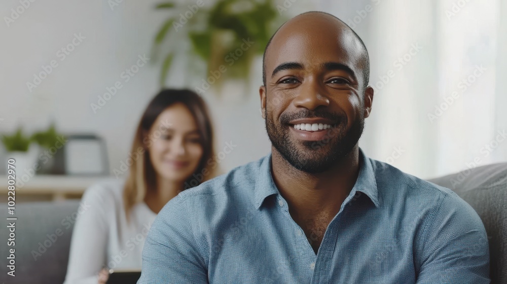 The Smiling Man at Home The Smiling Man at Home