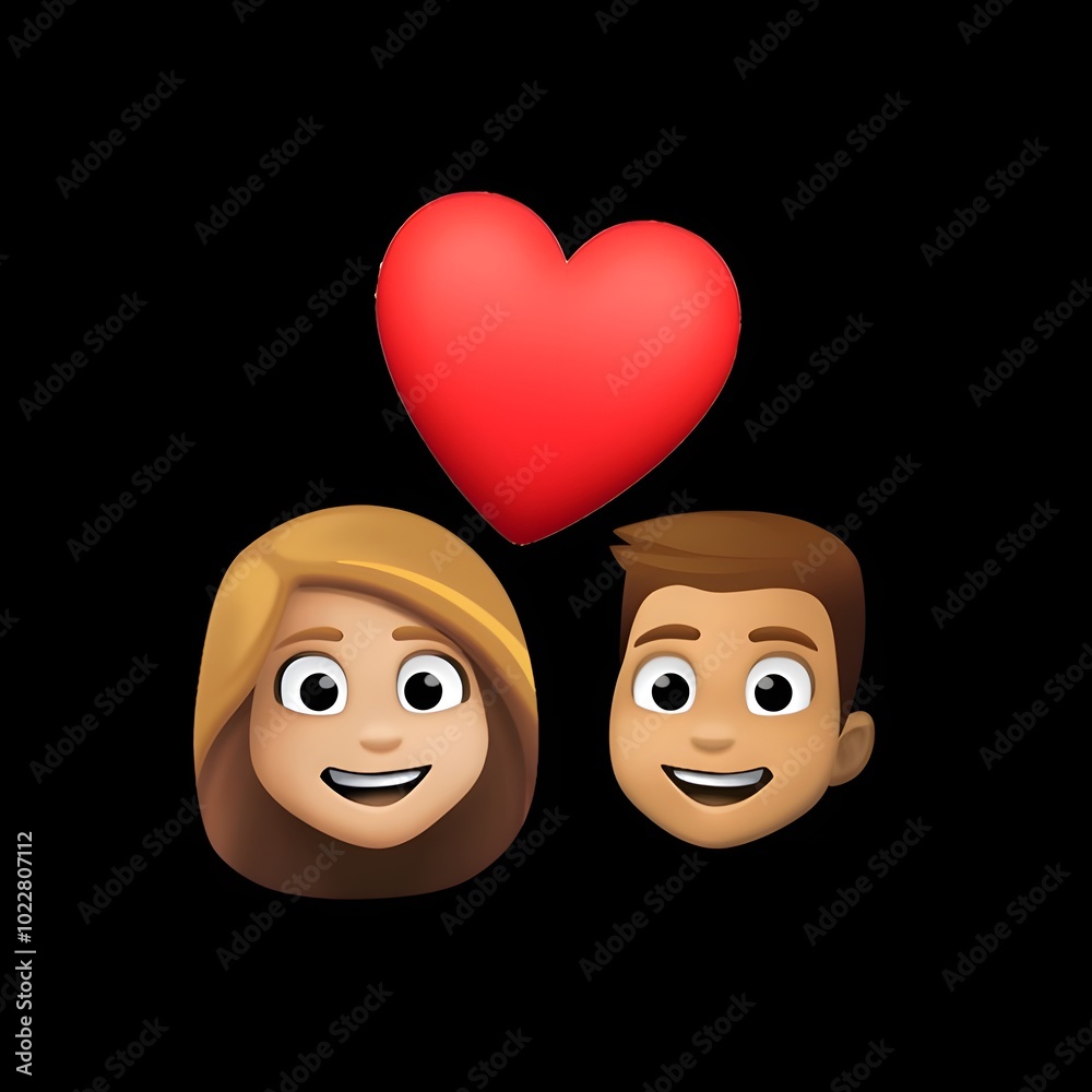 Couple with Heart: Symbol of Love and Affection
Couple with Heart: Symbol of Love and Affection