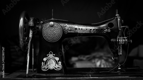 vintage sewing machine