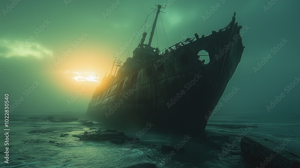 Fototapeta premium ship wreck