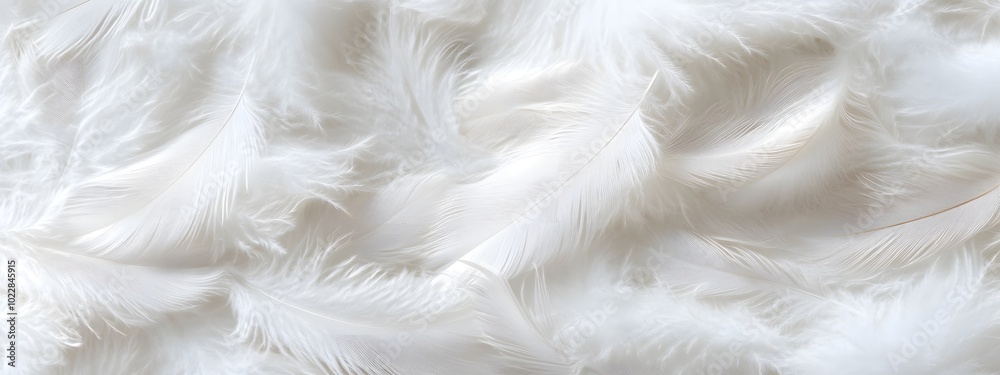 White feather background, elegant texture, white feather pattern, white feather material White feather background, elegant texture, white feather pattern, white feather material