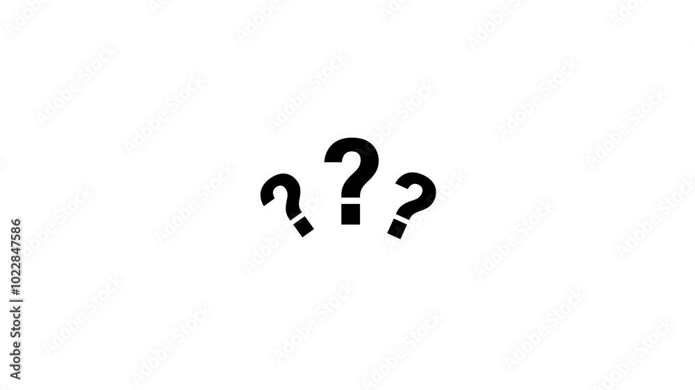 question mark on white background question mark on white background