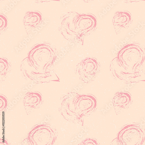 lovely pattern with hearts