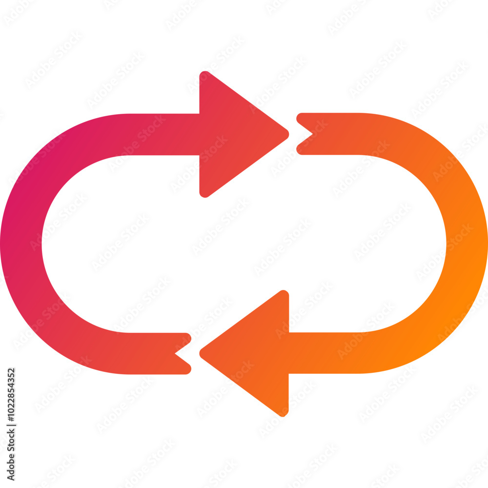 Repeat Sign Vector Icon Design Repeat Sign Vector Icon Design