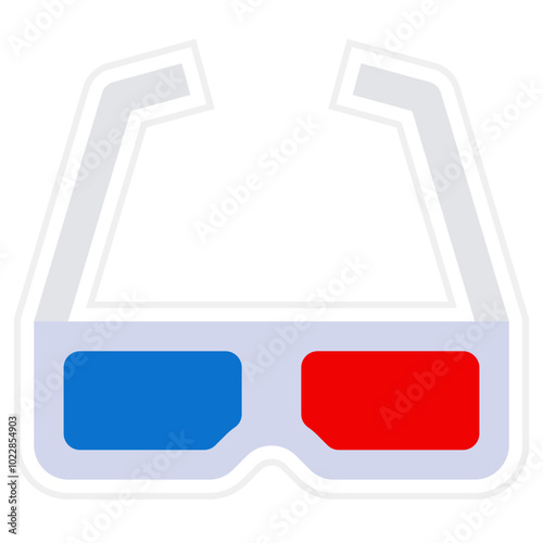 3d glasses Icon