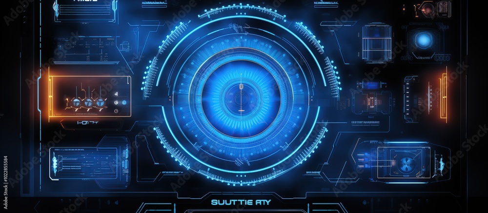 Futuristic Digital Interface Futuristic Digital Interface
