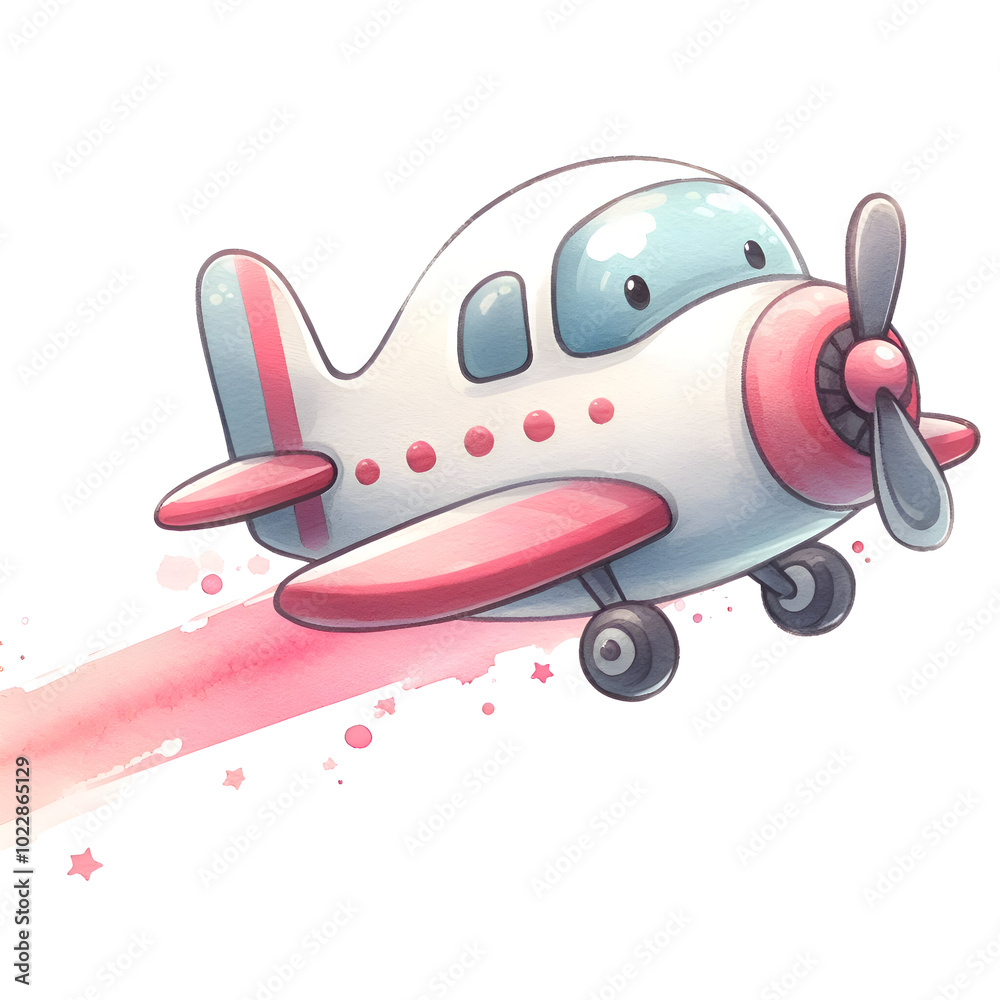 Naklejka premium Transport Clipart Set Watercolor Public Transportation PNG Vehicle Clipart Truck PNG Toy Clipart Cars PNG Nursery Clipart | Commercial Use