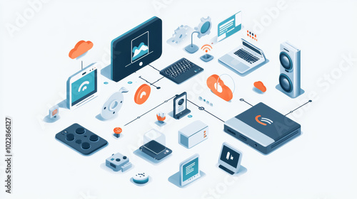 Internet of Things (IoT) technology refers to the integration of interconnected devices that communicate with each other and the cloud.