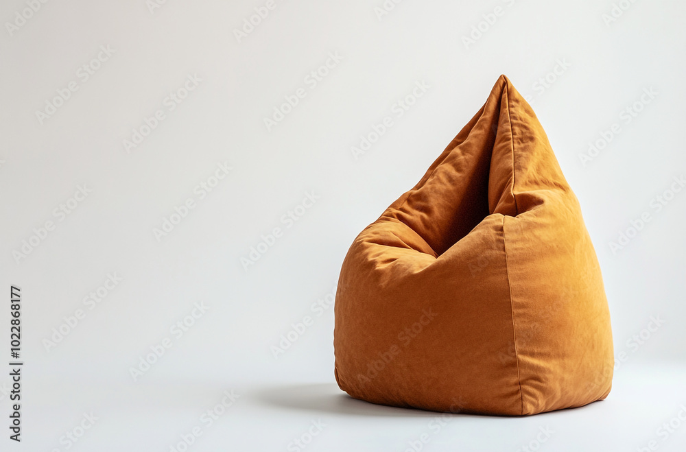 a bean bag chair with soft shapeless design a bean bag chair with soft shapeless design