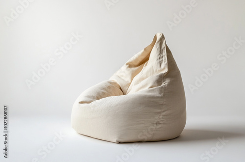 a bean bag chair with soft shapeless design