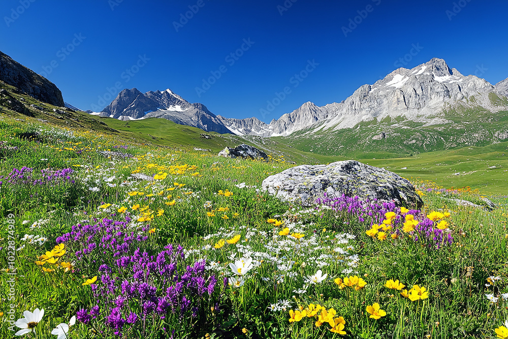 Alpine Biodiversity with Diverse Flora Adapting to High Altitudes Alpine Biodiversity with Diverse Flora Adapting to High Altitudes