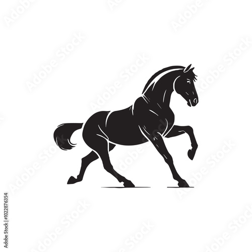 horse icon or logo isolated sign symbol vector illustration - high quality black style vector icons
