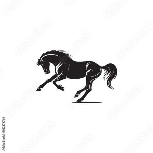 horse icon or logo isolated sign symbol vector illustration - high quality black style vector icons