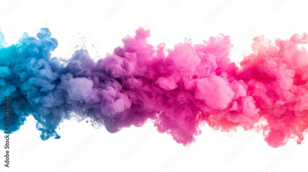 Abstract Underwater Smoke Effect with Acrylic Pigments Abstract Underwater Smoke Effect with Acrylic Pigments