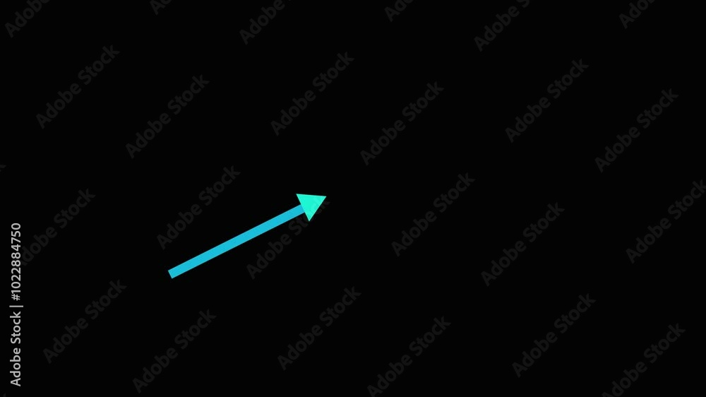 arrow rising transparent channel, Business line arrow animation, Business Growth and Success Arrow Infographics, cyan color rising arrow with black background.
arrow rising transparent channel, Business line arrow animation, Business Growth and Success Arrow Infographics, cyan color rising arrow with black background.