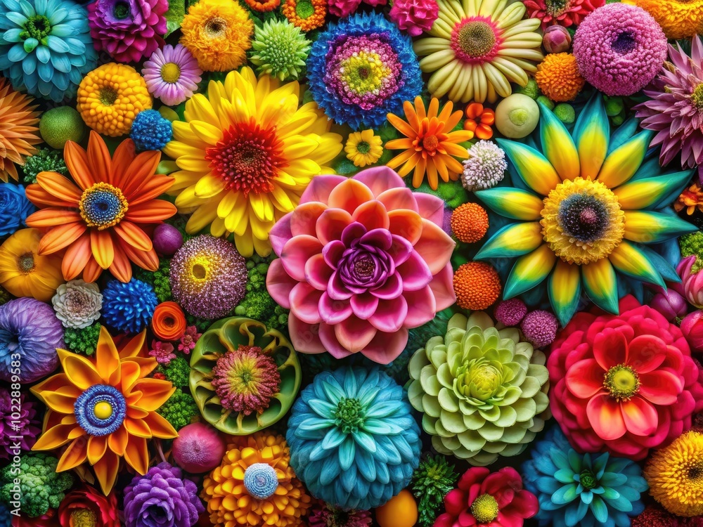 Vibrant Pop Flower Art with Bold Colors and Abstract Patterns for Modern Home Decor Inspiration Vibrant Pop Flower Art with Bold Colors and Abstract Patterns for Modern Home Decor Inspiration