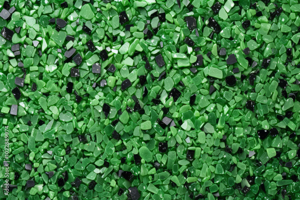 Processed collage of green terrazzo floor surface texture. Background for banner, backdrop Processed collage of green terrazzo floor surface texture. Background for banner, backdrop